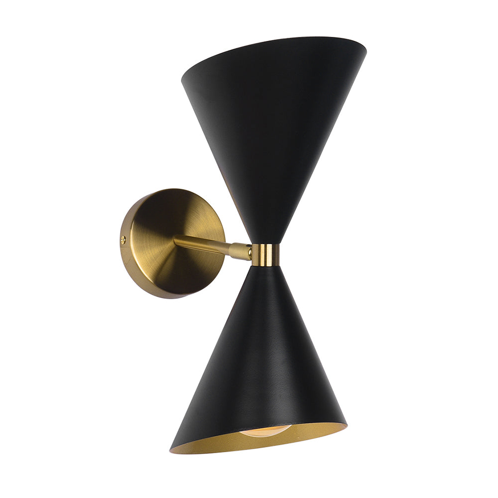 Lunora Mid-Century Modern Metal Wall Sconce - Lamp Copper