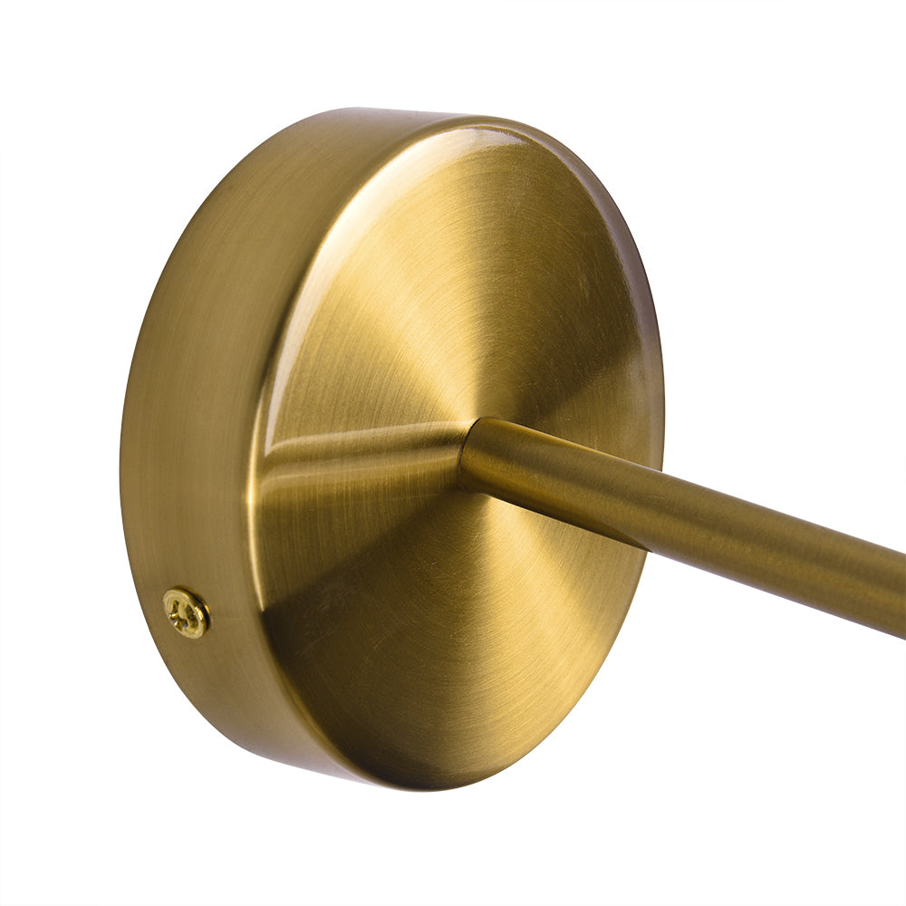 Lunora Mid-Century Modern Metal Wall Sconce - Lamp Copper