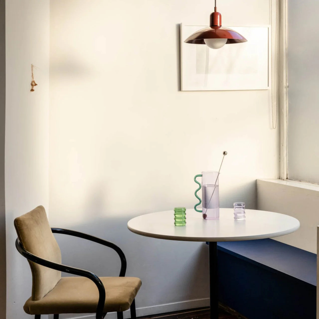 Aira Pendant Light Modern Colorful Dome-shaped - Lamp Copper