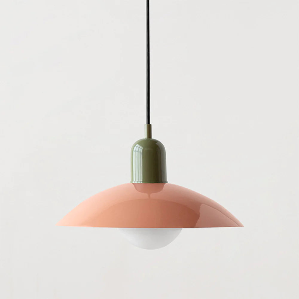 Aira Pendant Light Modern Colorful Dome-shaped - Lamp Copper