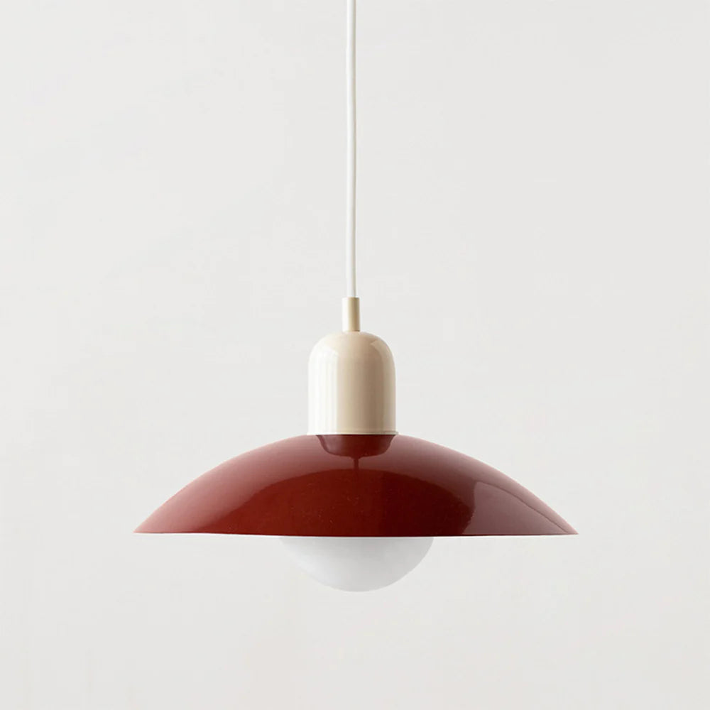 Aira Pendant Light Modern Colorful Dome-shaped - Lamp Copper