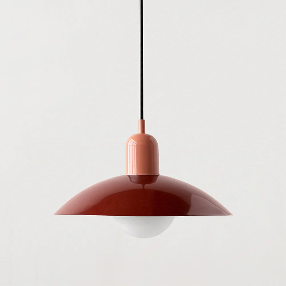 Aira Pendant Light Modern Colorful Dome-shaped - Lamp Copper