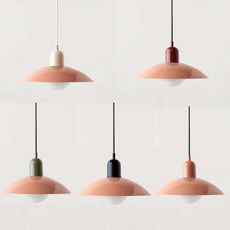 Aira Pendant Light Modern Colorful Dome-shaped - Lamp Copper