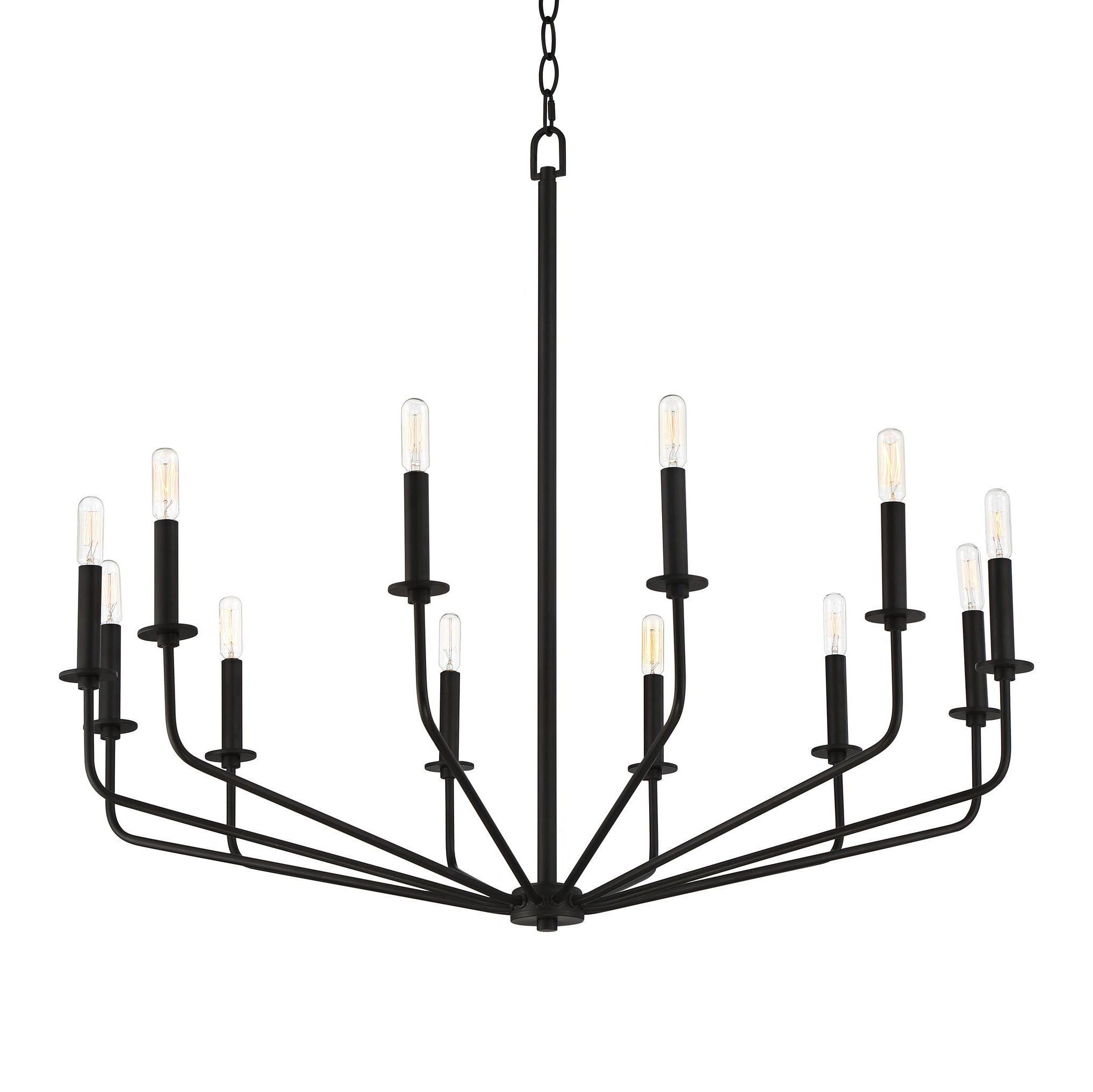 Cedorisra Vintage Industrial Metal Chandelier - Lamp Copper