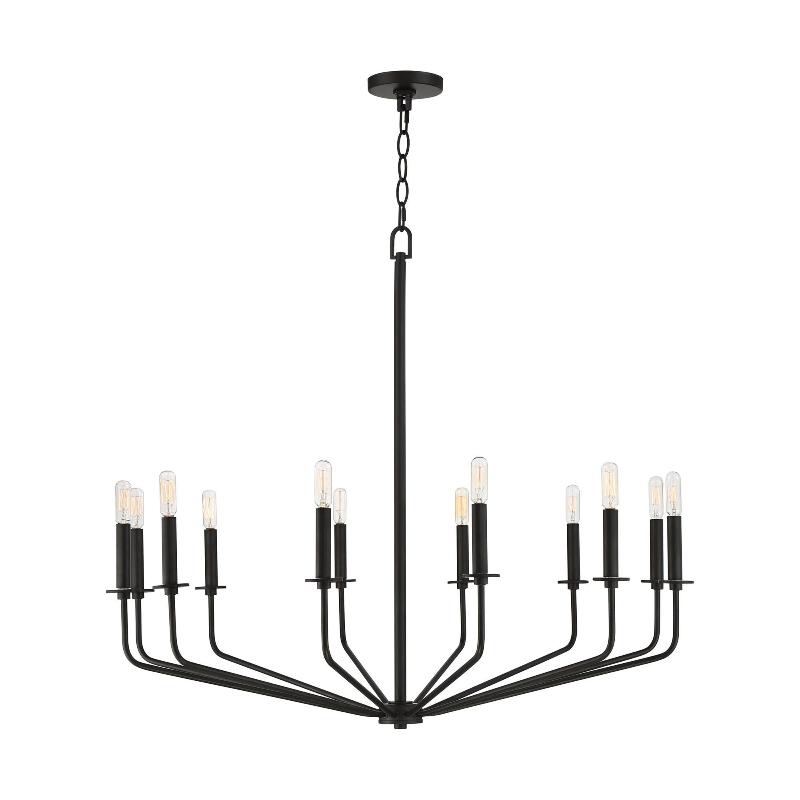 Cedorisra Vintage Industrial Metal Chandelier - Lamp Copper