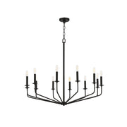 Cedorisra Vintage Industrial Metal Chandelier - Lamp Copper