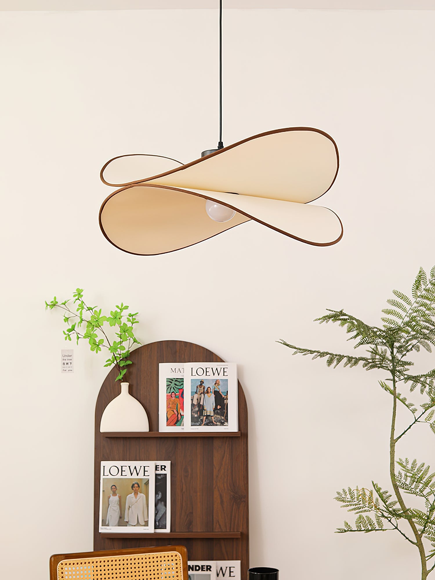 Cicaros Creativity Art Metal Fabric Pendant Lamp - Lamp Copper