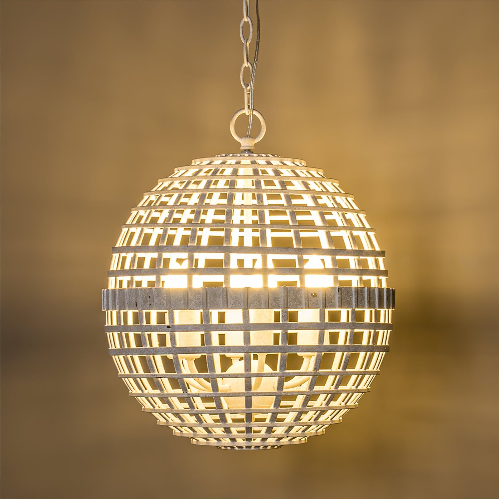 Virinia Individual Creativity Globe Metal Pendant Lamp - Lamp Copper