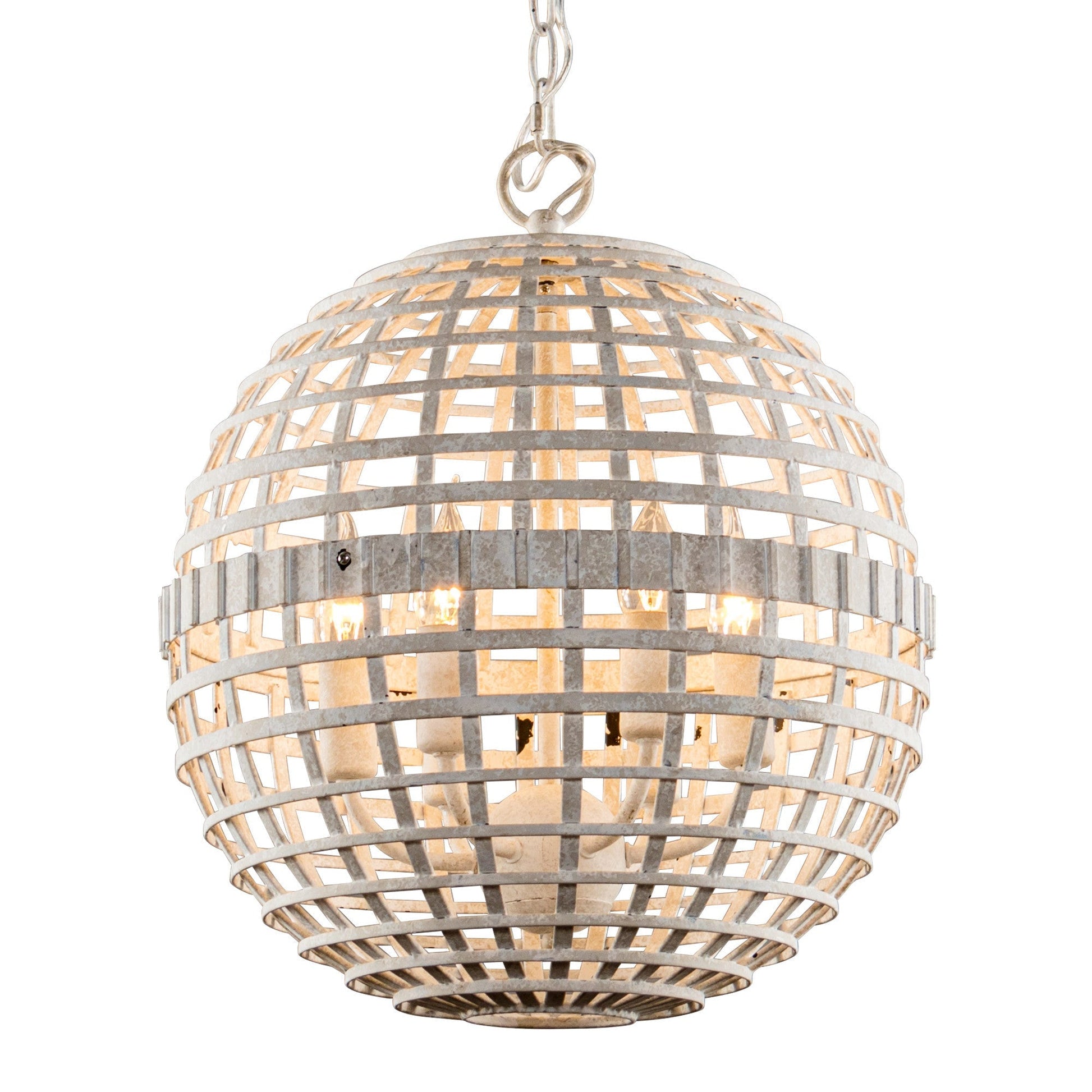 Virinia Individual Creativity Globe Metal Pendant Lamp - Lamp Copper