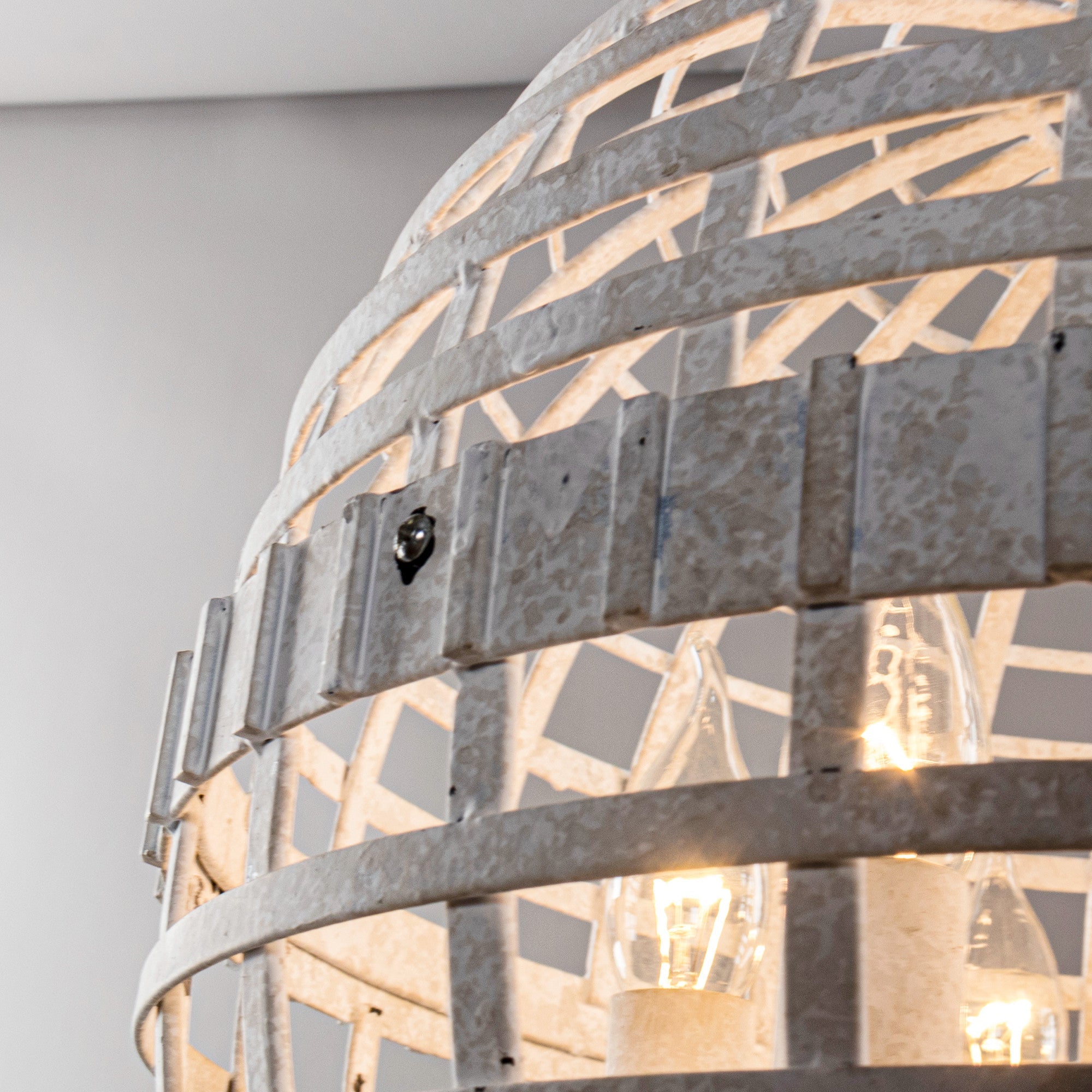 Virinia Individual Creativity Globe Metal Pendant Lamp - Lamp Copper