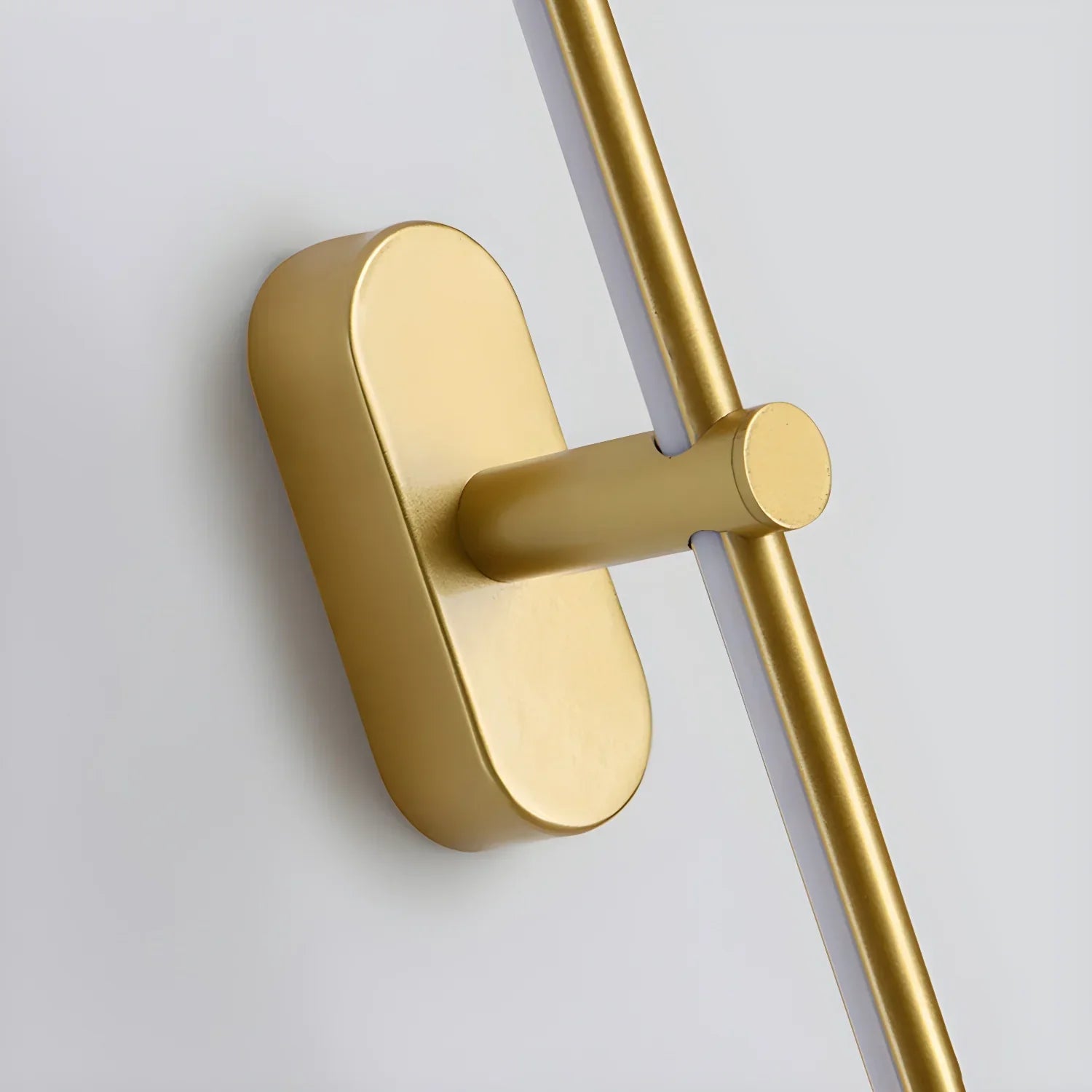 Ivox Minimalist Linear Wall Lamp Gold&Black - Lamp Copper