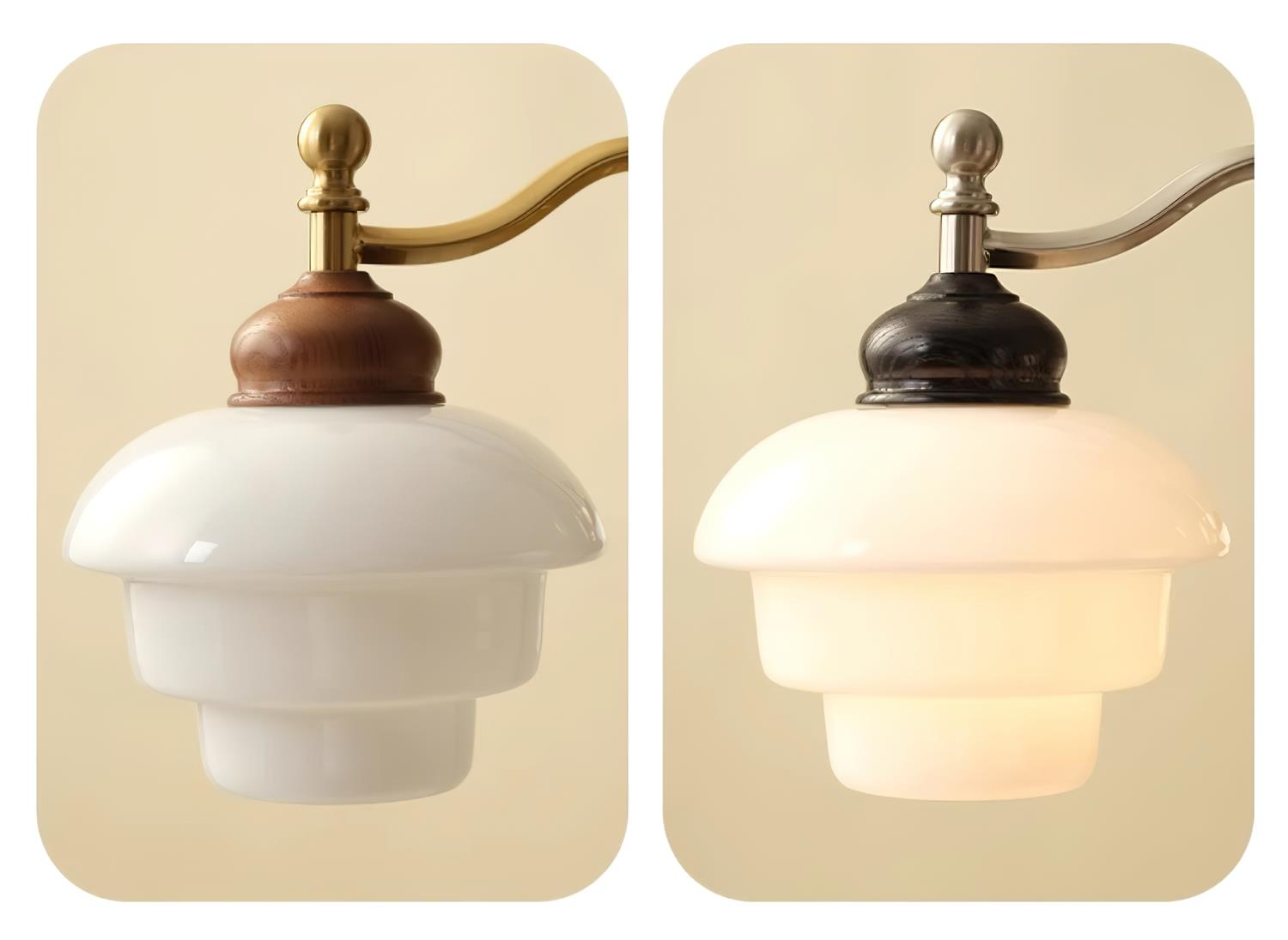 Hovian Wooden Chandelier - Lamp Copper