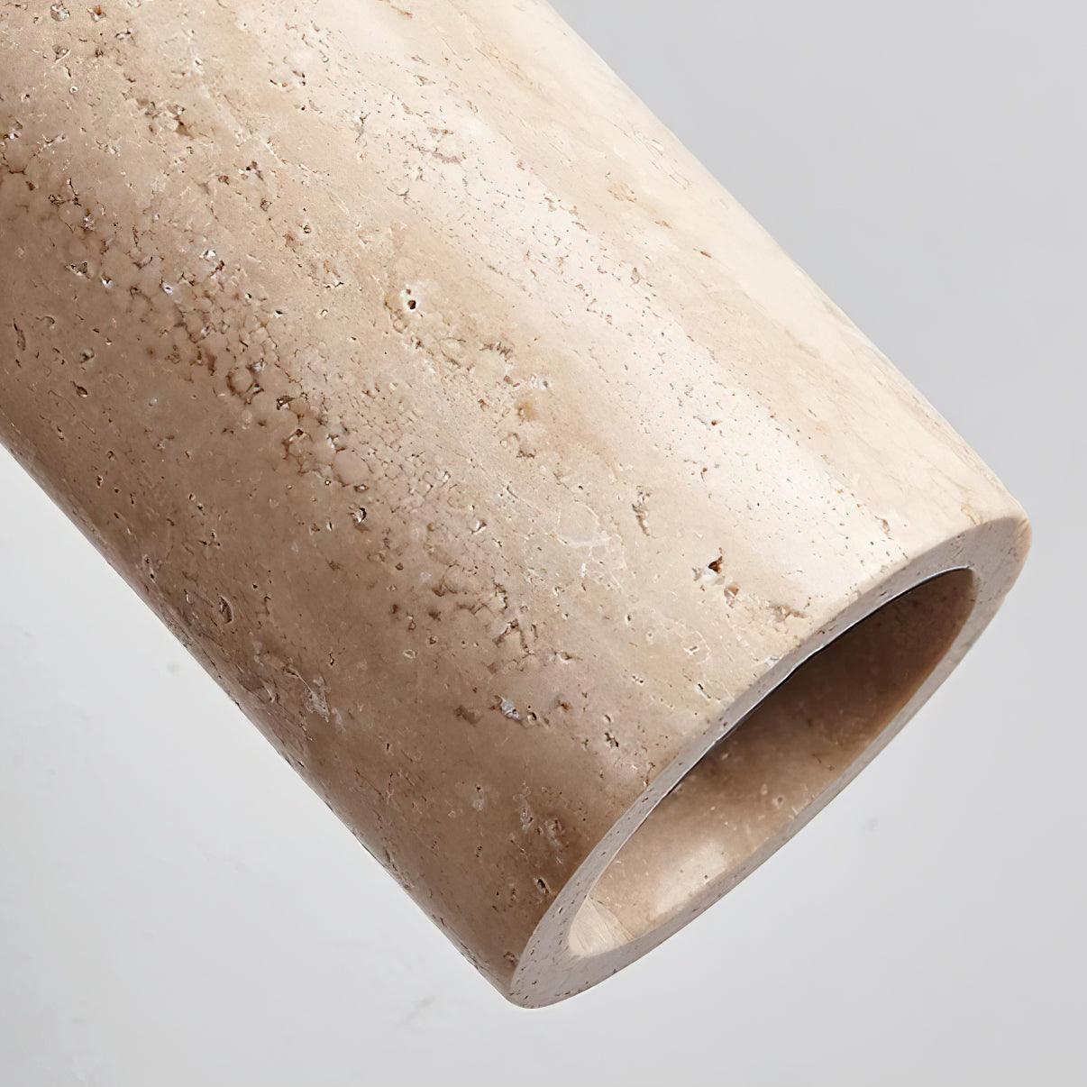 Travion Adjustable Travertine Wall Sconce - Lamp Copper