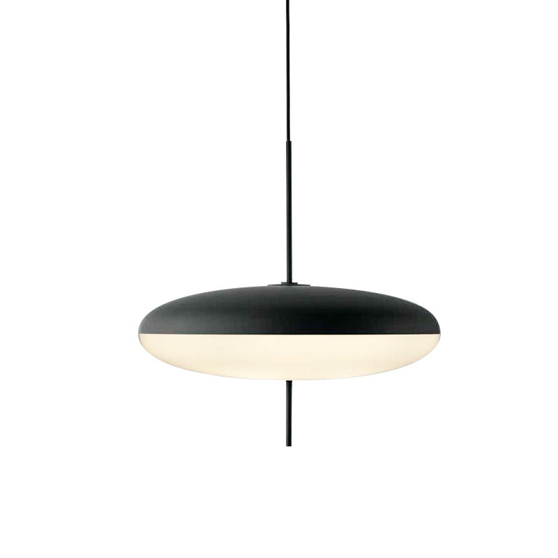 Quor Nordic Modern Oval Single Pendant Light - Lamp Copper