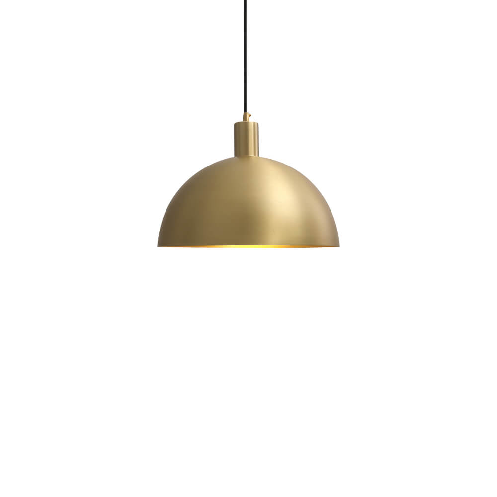 Nordan Modern Metal Pendant Light - Lamp Copper