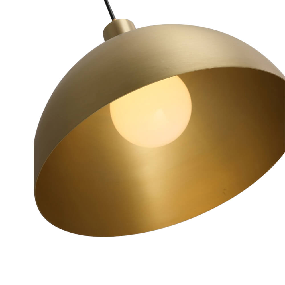 Nordan Modern Metal Pendant Light - Lamp Copper
