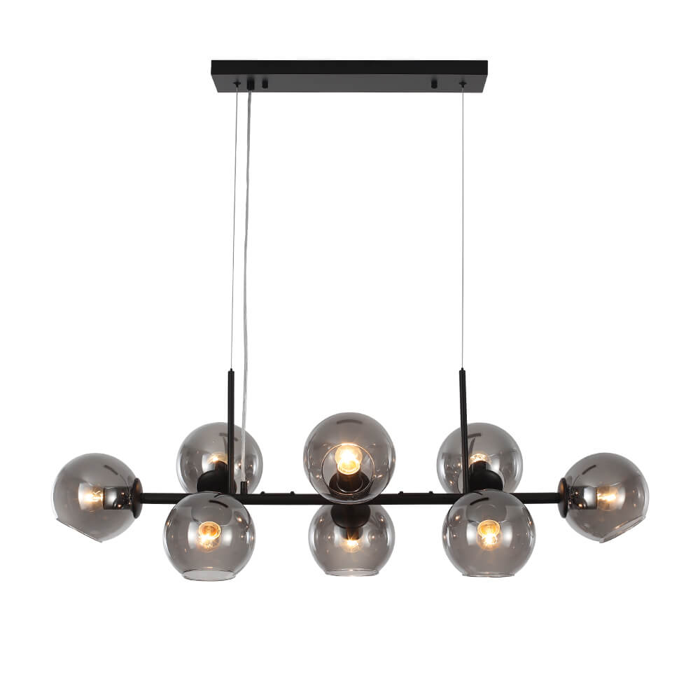 Valera Modern Mid-Century Metal Pendant Light - Lamp Copper