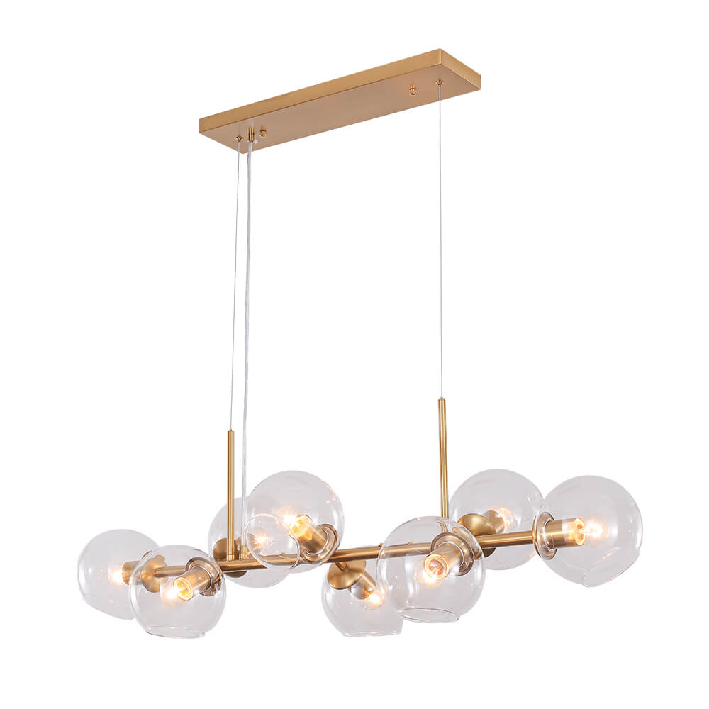 Valera Modern Mid-Century Metal Pendant Light - Lamp Copper