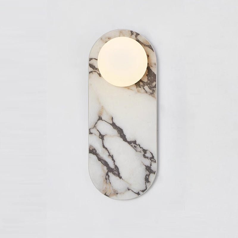 Avi Marble Wall Lamp - Lamp Copper