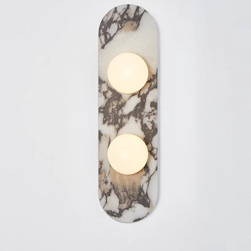 Avi Marble Wall Lamp - Lamp Copper