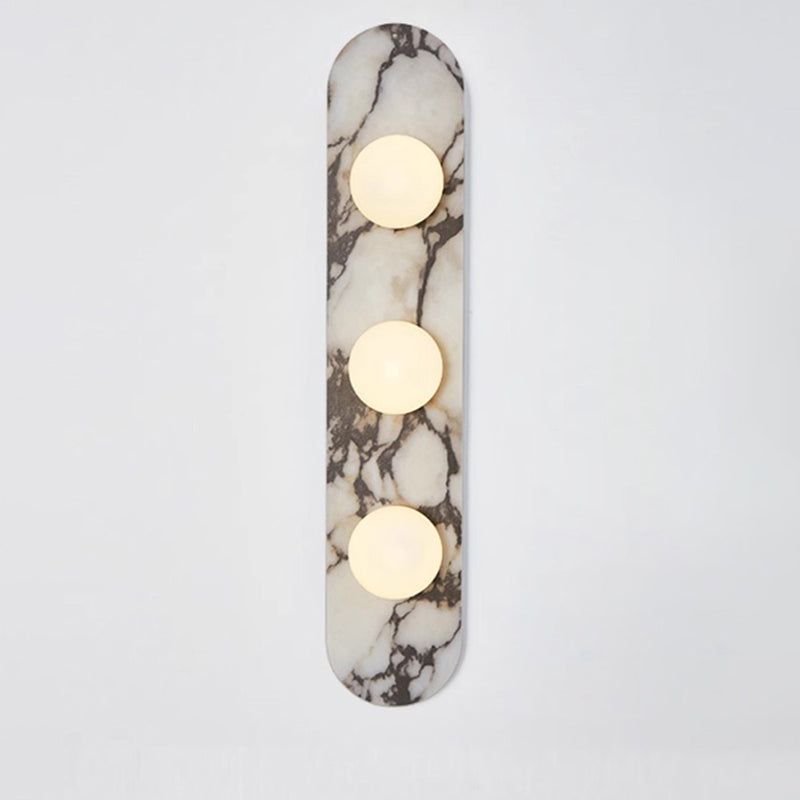 Avi Marble Wall Lamp - Lamp Copper