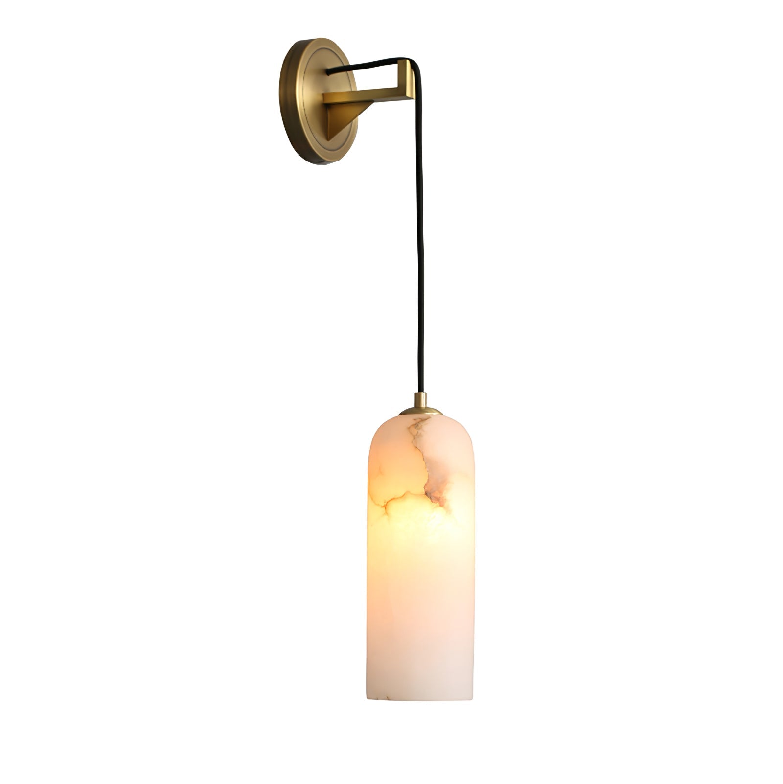 Vaelara Pendant Alabaster Wall Light - Lamp Copper