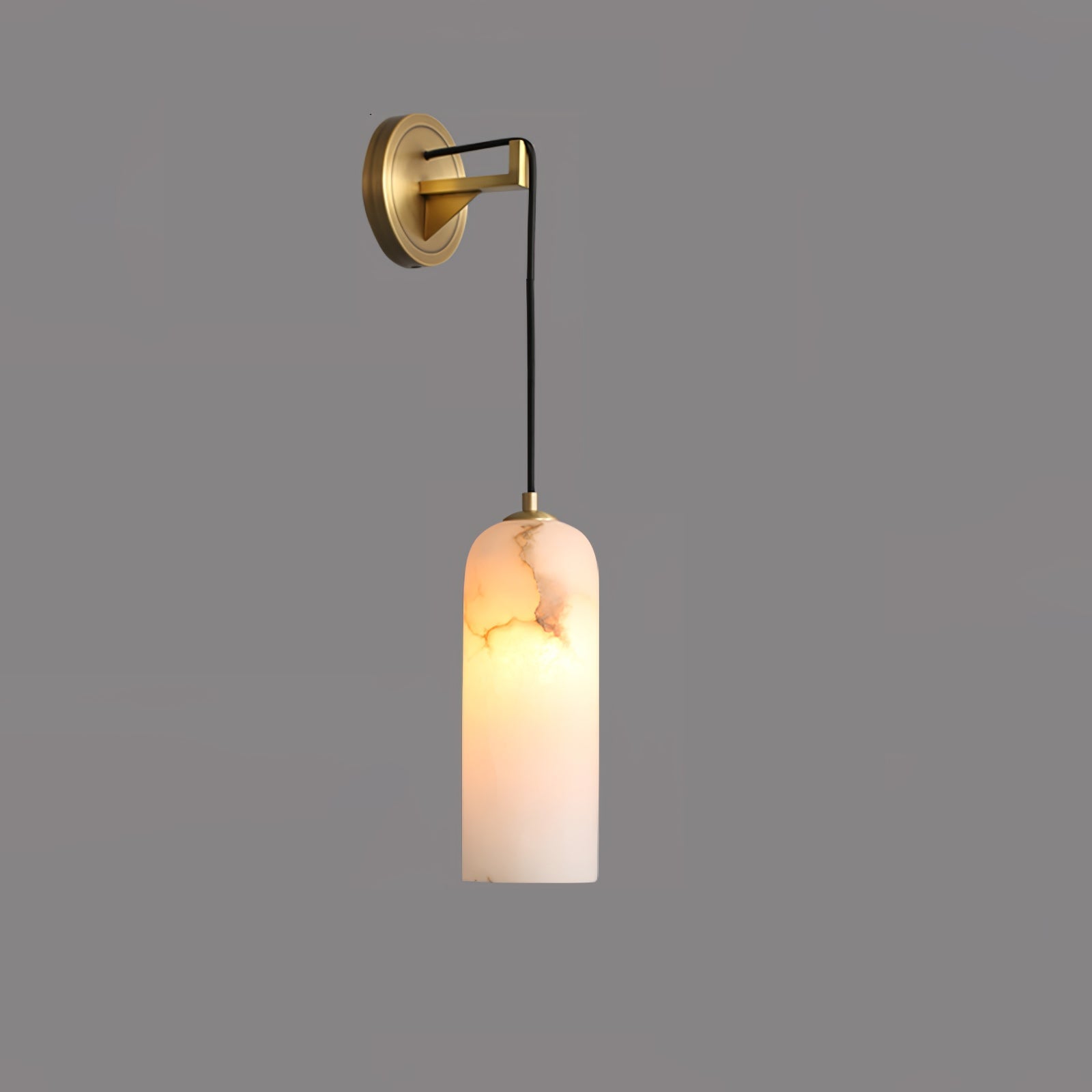 Vaelara Pendant Alabaster Wall Light - Lamp Copper
