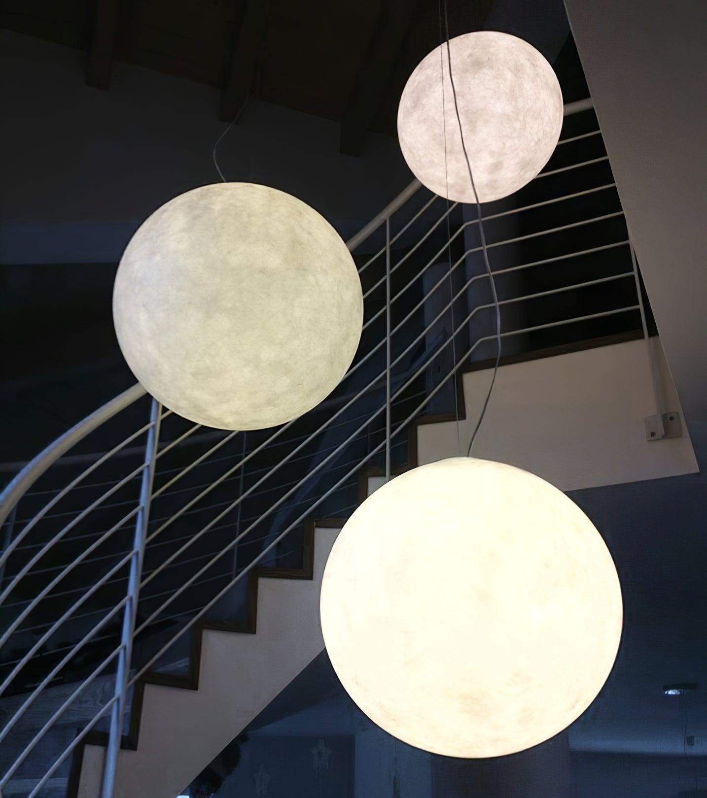 Lunara Moon Pendant Lamp - Lamp Copper