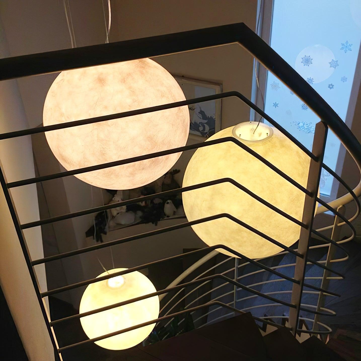 Lunara Moon Pendant Lamp - Lamp Copper