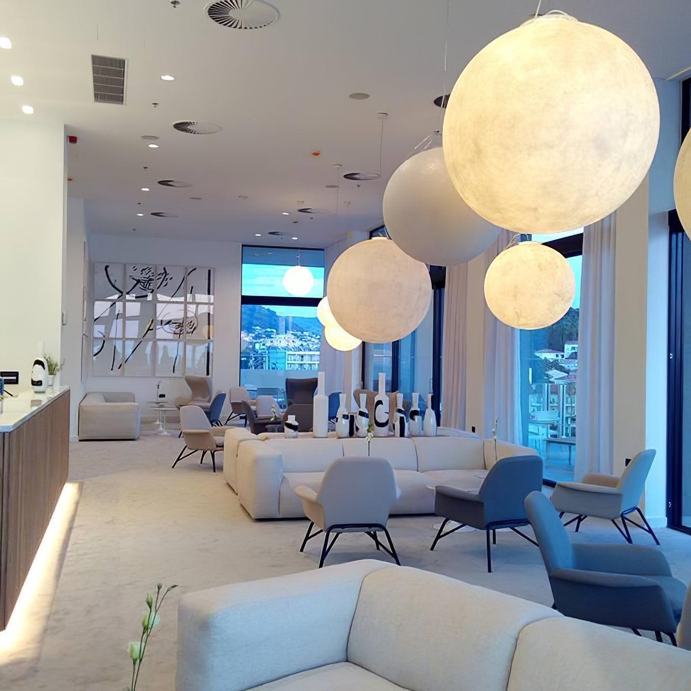 Lunara Moon Pendant Lamp - Lamp Copper