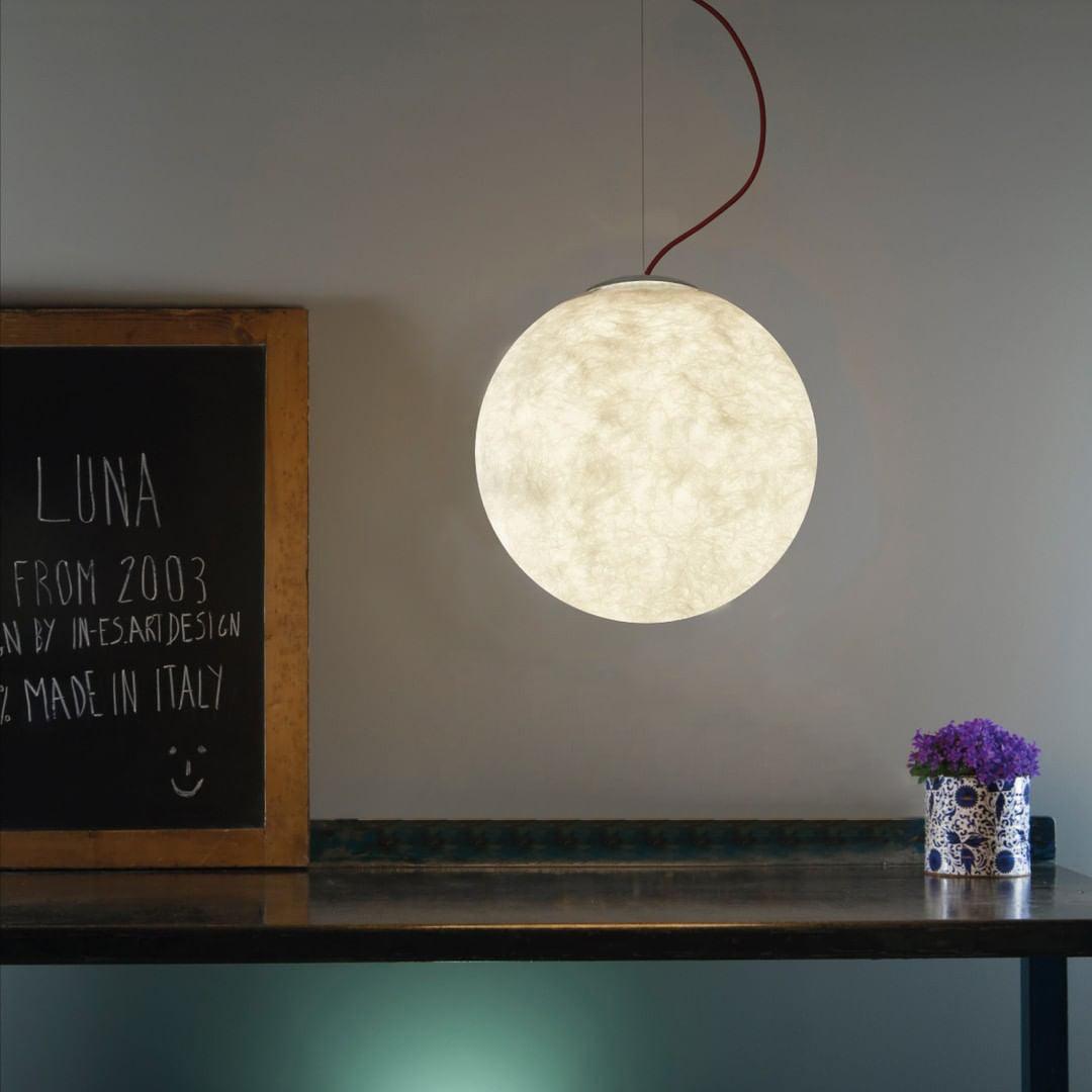 Lunara Moon Pendant Lamp - Lamp Copper