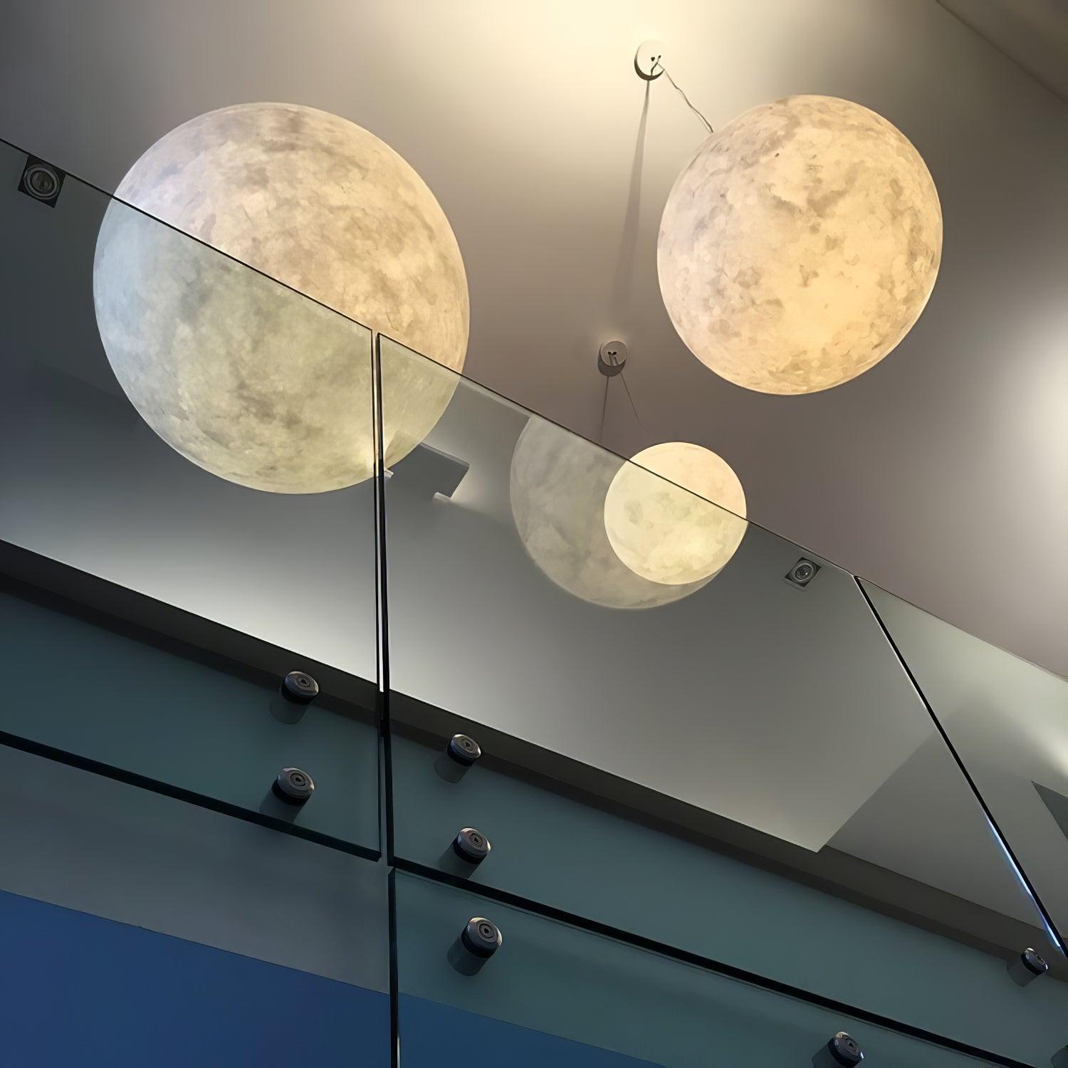 Lunara Moon Pendant Lamp - Lamp Copper