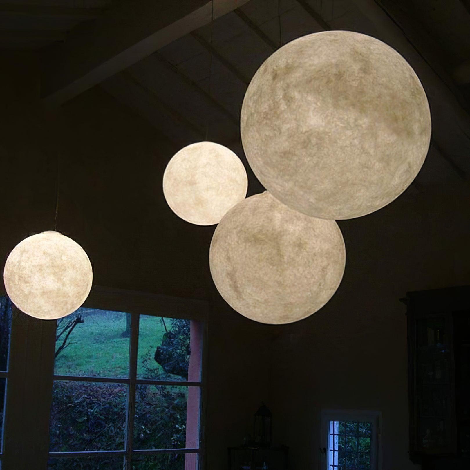 Lunara Moon Pendant Lamp - Lamp Copper
