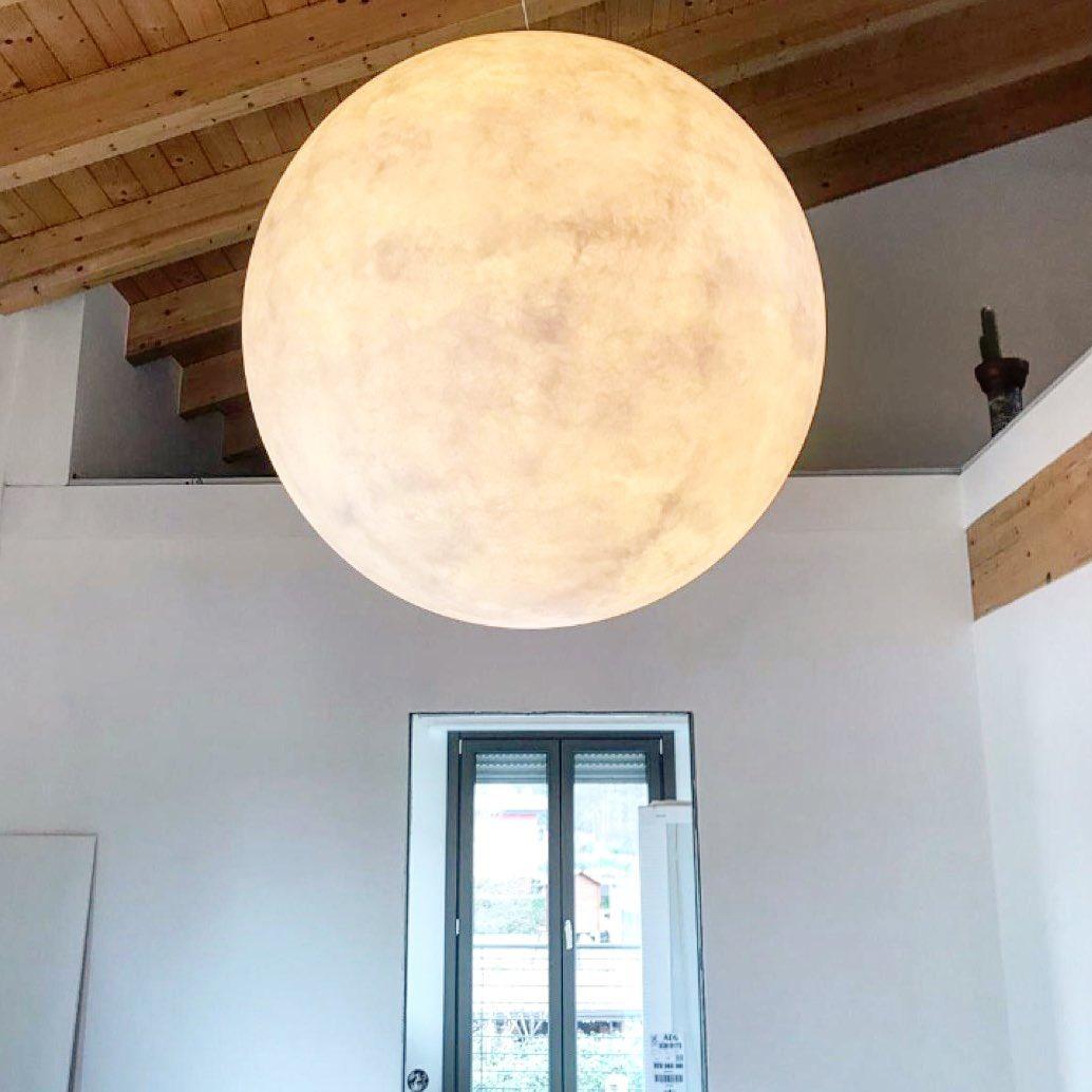 Lunara Moon Pendant Lamp - Lamp Copper