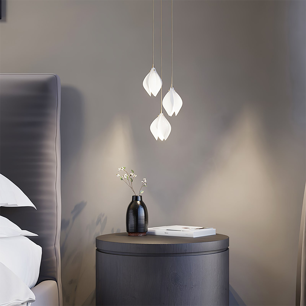 Olivia Luxury Metal Ceramic Pendant Light Living Room Bedroom - Lamp Copper