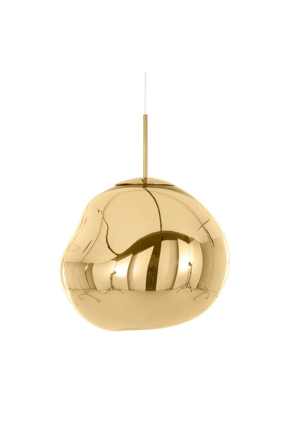 Solara Pendant Lamp Blown Glass Irregular Cluster Sculptural - Lamp Copper
