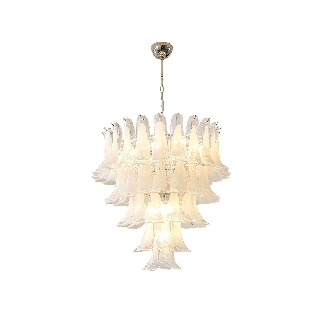 Kelly Murano Glass Chandeliers - Lamp Copper