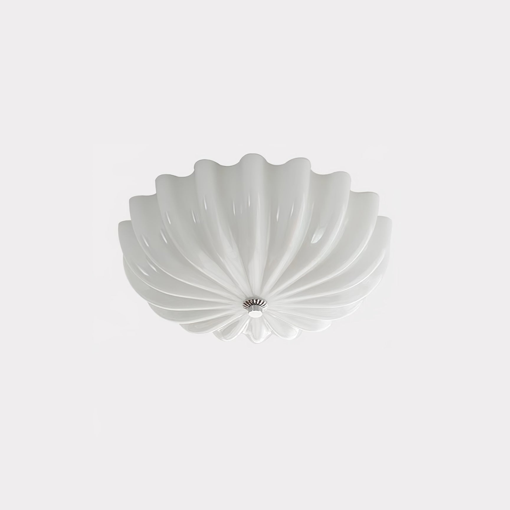 Wyna Blown Glass Ceiling Light - Lamp Copper