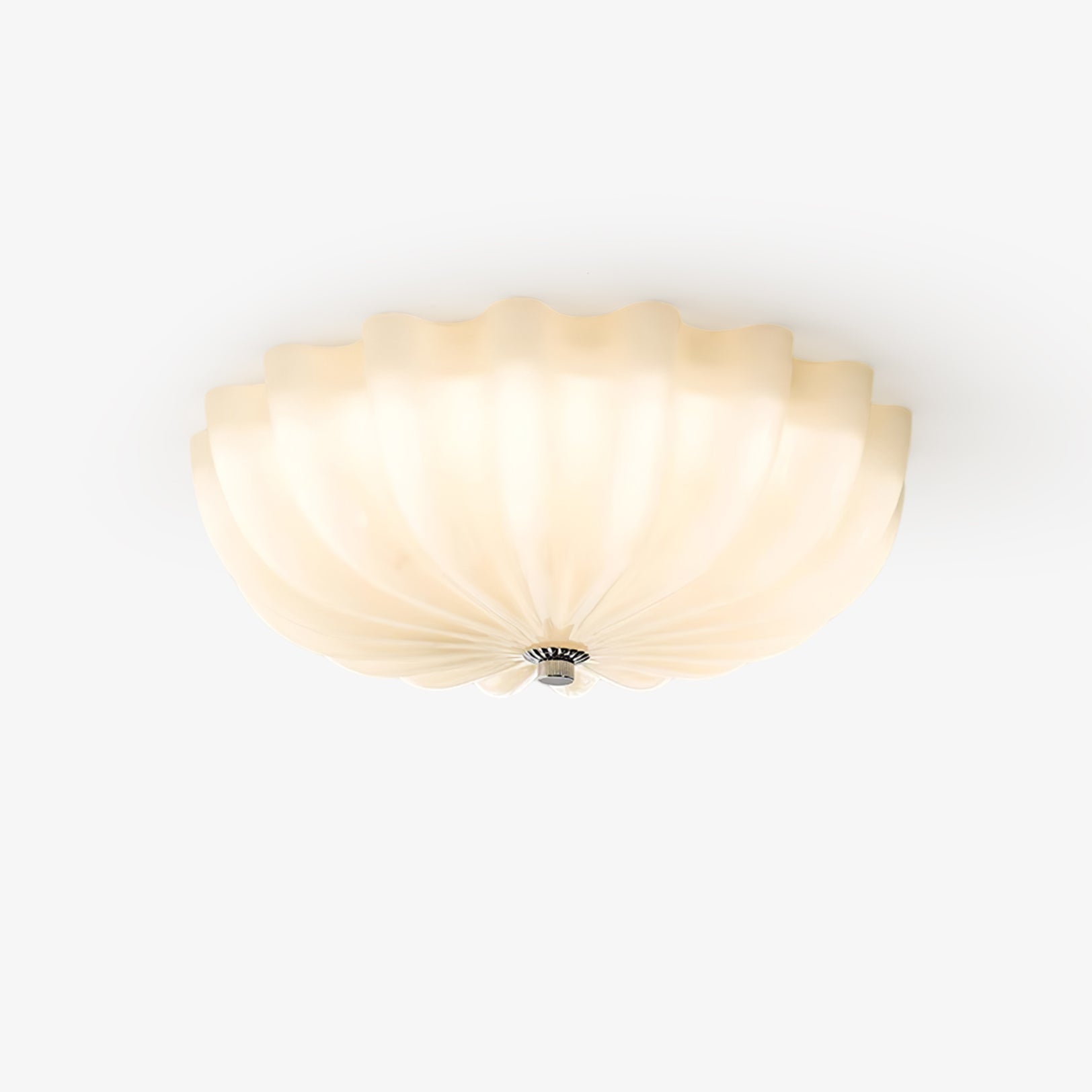 Wyna Blown Glass Ceiling Light - Lamp Copper