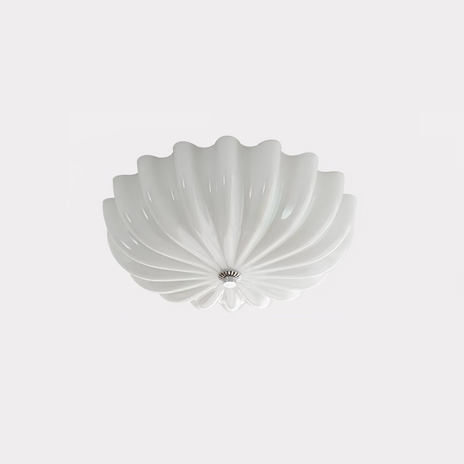 Wyna Blown Glass Ceiling Light - Lamp Copper