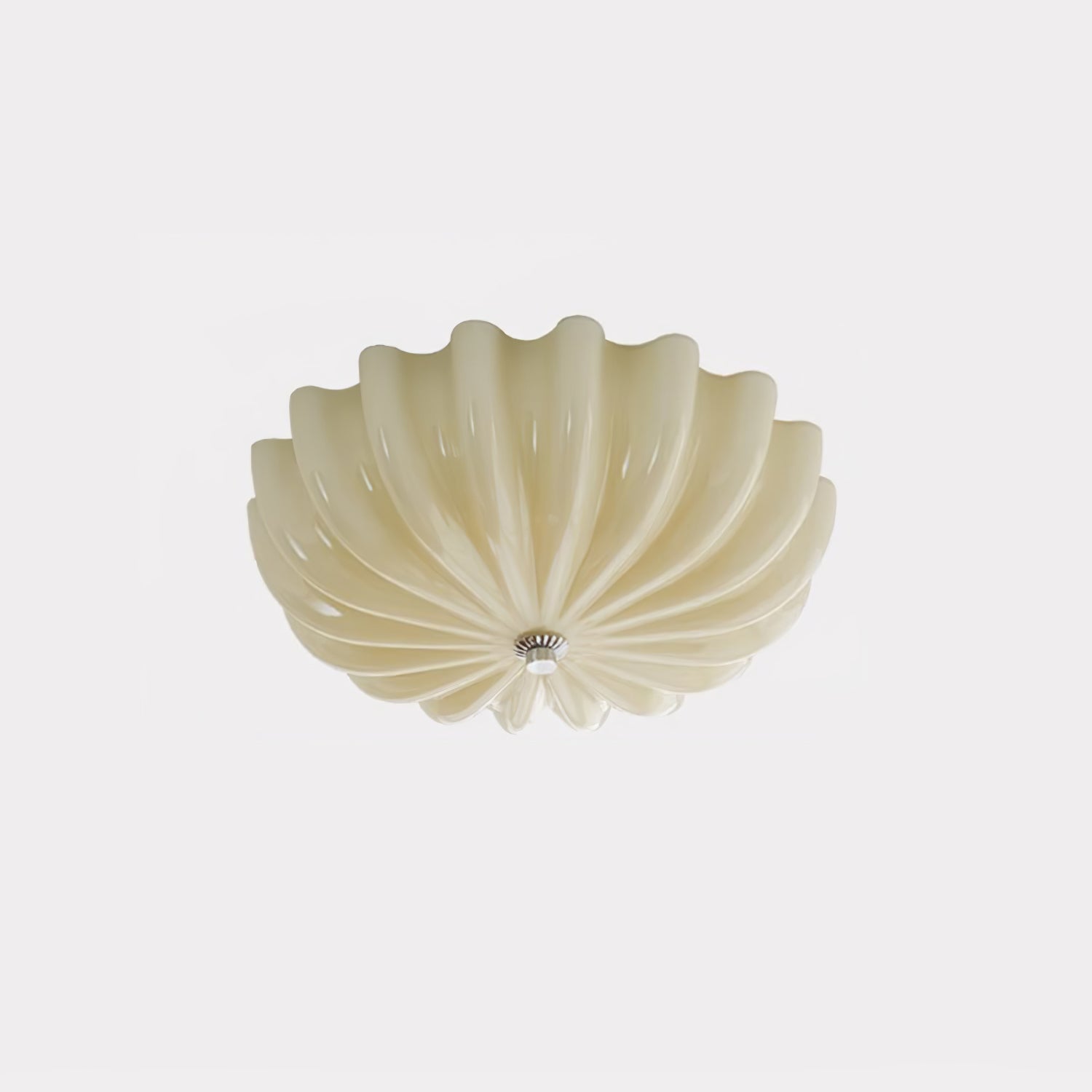 Wyna Blown Glass Ceiling Light - Lamp Copper