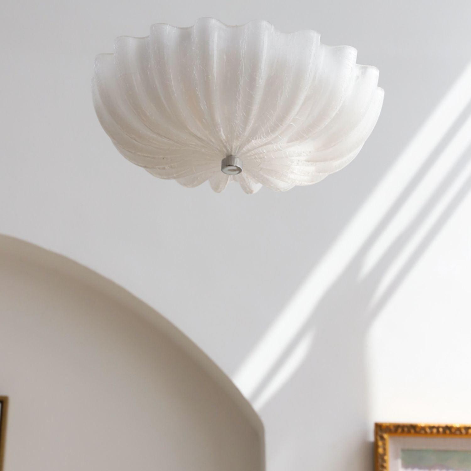 Wyna Blown Glass Ceiling Light - Lamp Copper