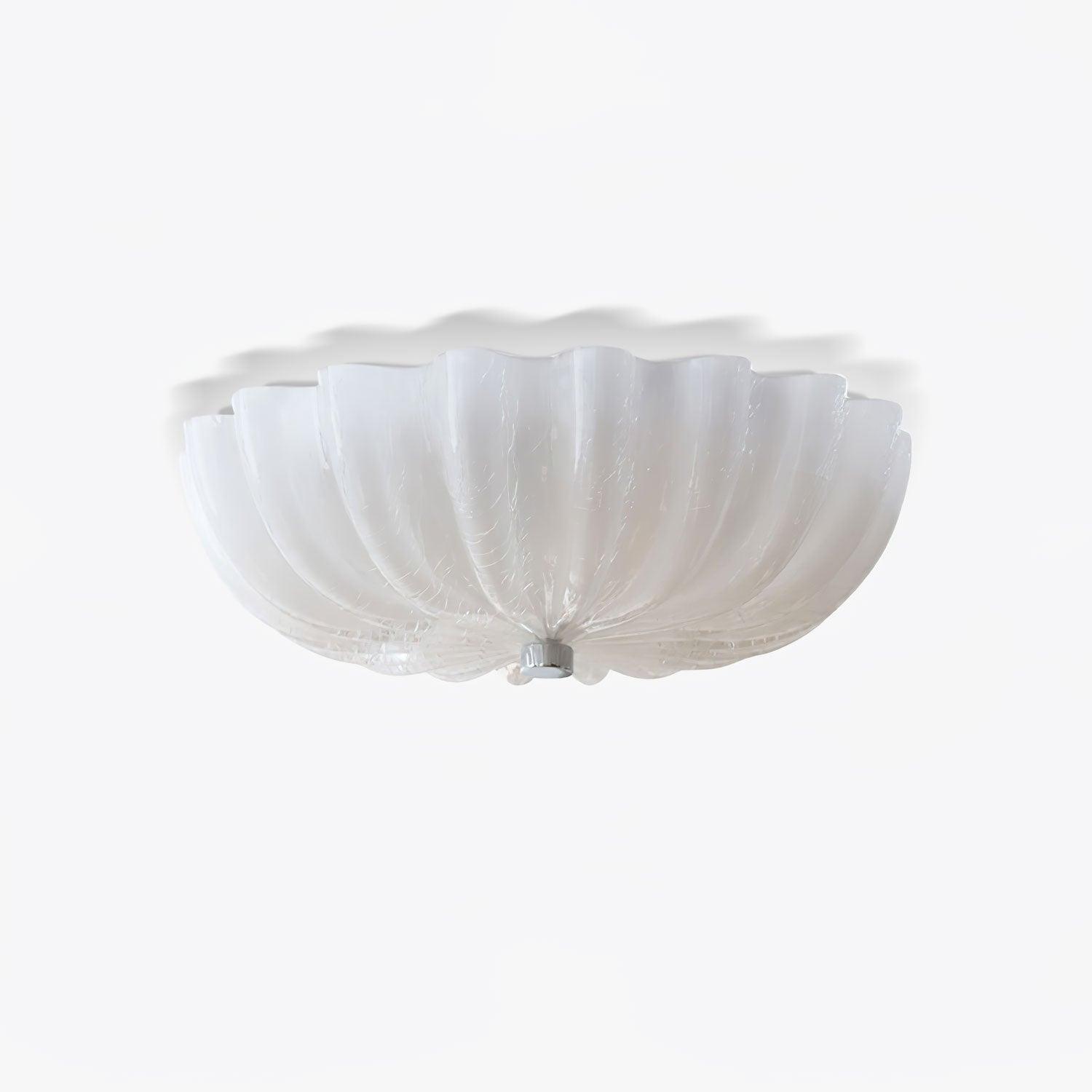 Wyna Blown Glass Ceiling Light - Lamp Copper