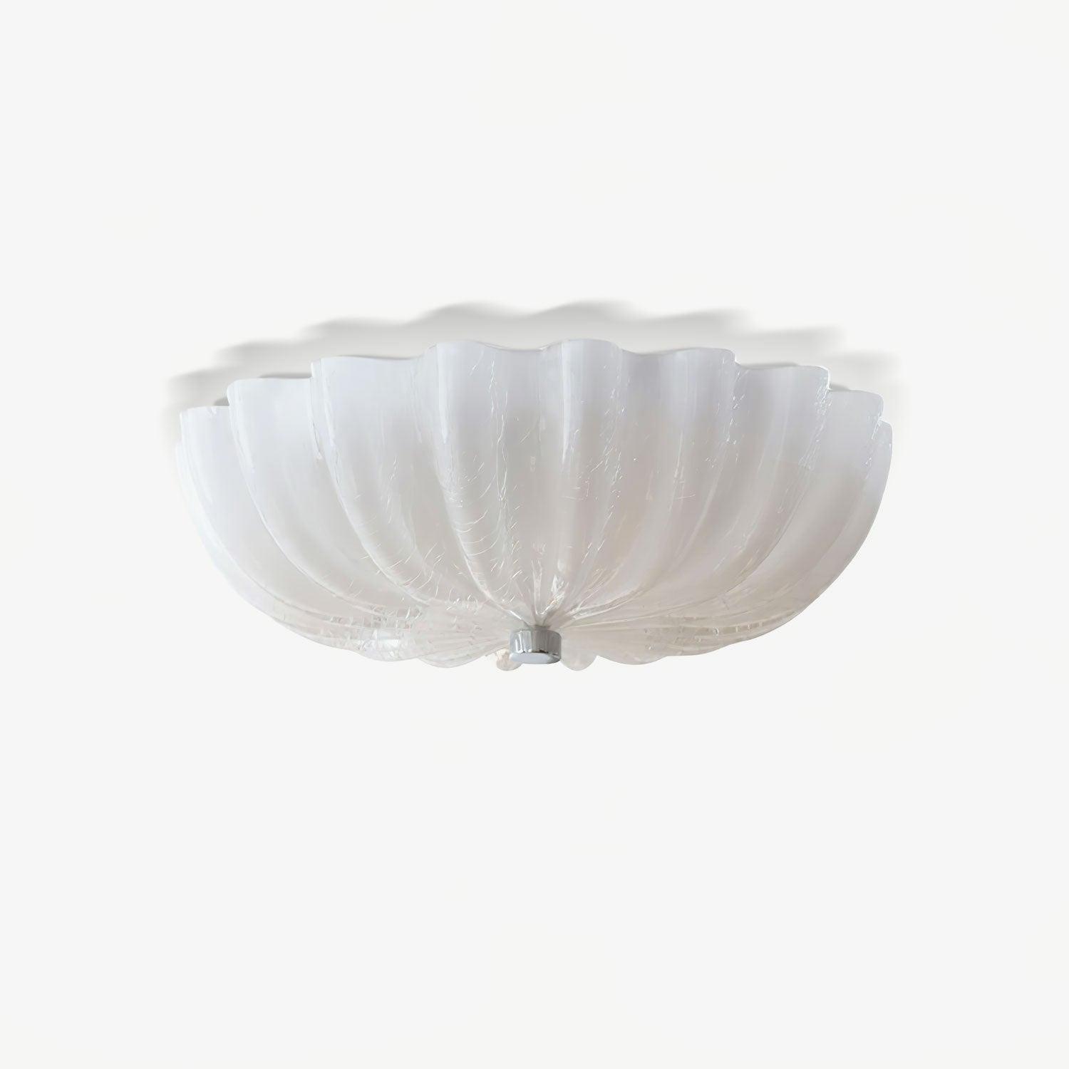 Wyna Blown Glass Ceiling Light - Lamp Copper