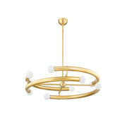 Cunorir Modern Minimalist Metal Chandelier - Lamp Copper