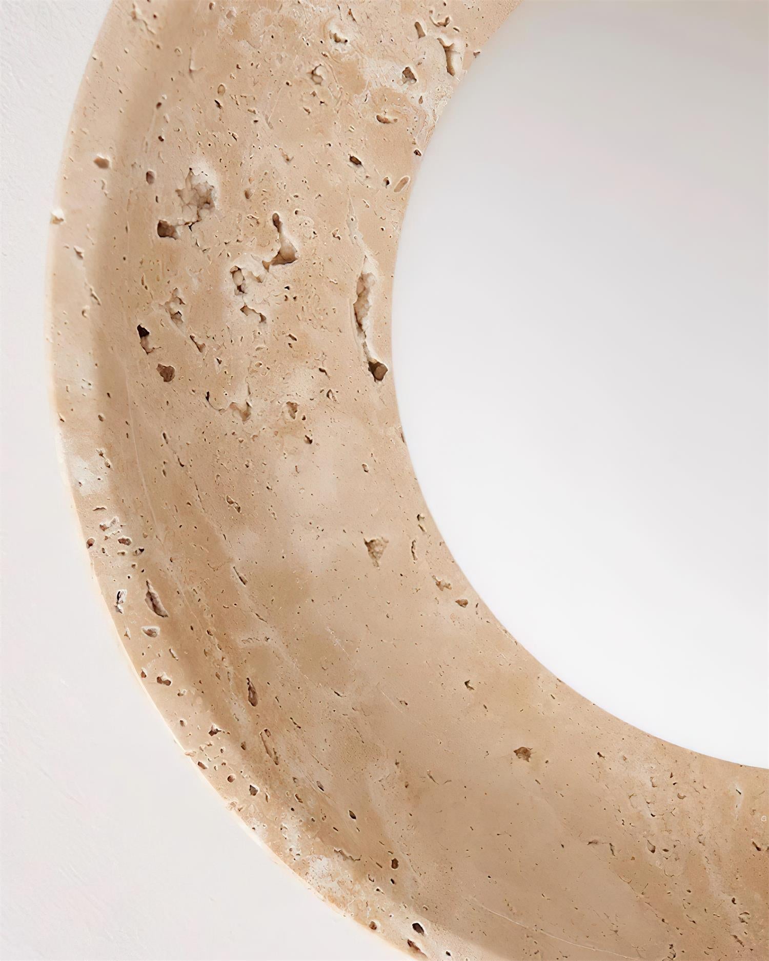 Mylie Travertine Ceiling Light - Lamp Copper