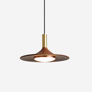 Pend­­ant Light Hat Shape Midcentury - Lamp Copper