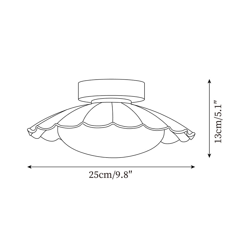 Imero Ceiling Light Nephele Cloud - Lamp Copper