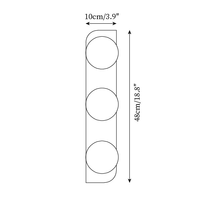 Ritta Travertine Wall Lamp - Lamp Copper