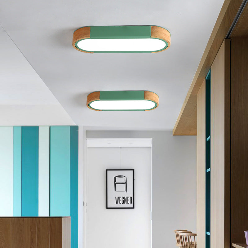 Mero Modern Ceiling Light Colorful Bedroom/Hallway - Lamp Copper